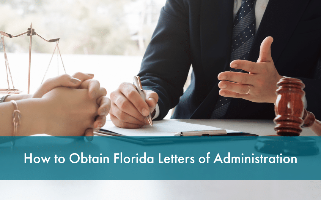 Florida letters of administration